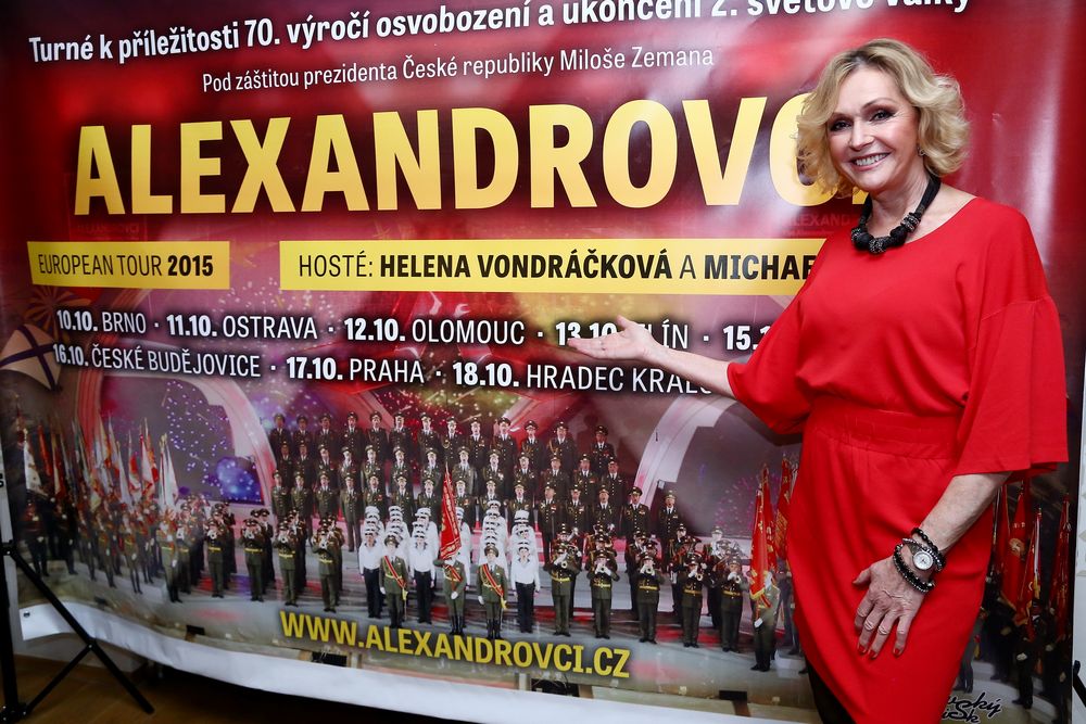 Tisková konference k turné  Alexandrovci - European Tour 2015